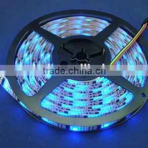 Waterproof IP65 Silicon Coating 32LEDs/m DC5V Input Addressable Magic Full Color Ws2801 Digital LED Tape thumbnail-3