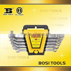 6pcs Combination Wrench High Quality Carbon Steel thumbnail-1
