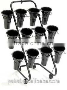 Metal Mobile Flower Exposition Stand thumbnail-1