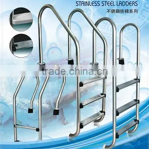 Good Quality Stainless Steel Swimming Pool Ladder MU-315 thumbnail-2