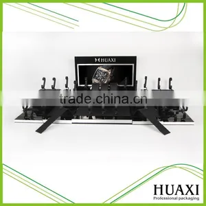 Luxury Gloss Black MDF Watch Display, Window Display thumbnail-1