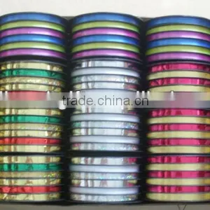 HOT SALE ! Six Channels 5mm Solid Metallic Curly Poly Ribbon Quality Choice thumbnail-3