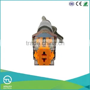 UTL Wholesale Products Electric Self-locking Key Emergency Push Button Switch Push Button Switch thumbnail-3