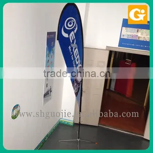 Decorative Beach Flag Pole Teardrop Banner For Sale thumbnail-1