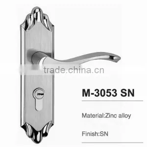 External Pull Handle Main Door Lock Entry Set American Profile Cylinder Lock thumbnail-4