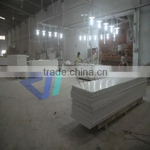 Supply Engineered Stone Solid Surface Material / White Acrylic Stone thumbnail-1