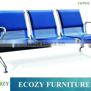 Polyurethane Foam Airport Seating Chair, Iron Airport Chair With Padded Seat Quality Choice thumbnail-1