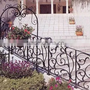 Banister Wrought Iron Casting Iron Forged Iron Banister thumbnail-1