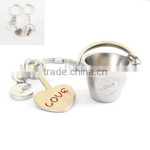 2016 Promotional Bucket Shape Metal Keychain thumbnail-1