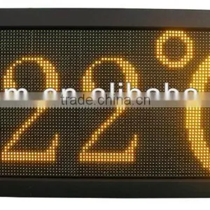 Led Temperature/humidity/time/date Display/led Temperature Sign 25" thumbnail-1