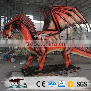 OA-IT-AD25 Outdoor Life Size Dragon Statues thumbnail-4