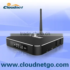 New Metal Box Amlogic S905 Tv Box T95 Wifi Antenna 1Gb/2Gb+ 8Gb Kodi 16.0 Fully Loaded T95 Android 5.1 Tv Box in High Quality thumbnail-1