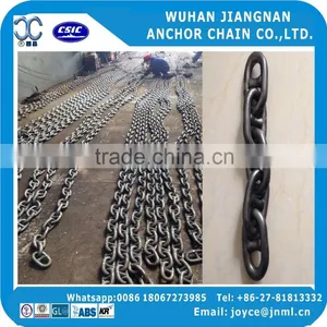 Grade 3 Stud Link Marine Steel Chains Cable Made Factory thumbnail-1