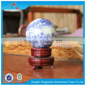 HJT Nature Sodalite Crystal Ball Personalized Quartz Sphere thumbnail-2