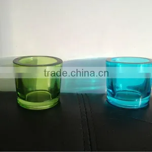 Thick-wall Glass Candle Cups thumbnail-1