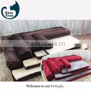 High Quality Corduroy Luxury Pet Dog Bed Wholesale thumbnail-3