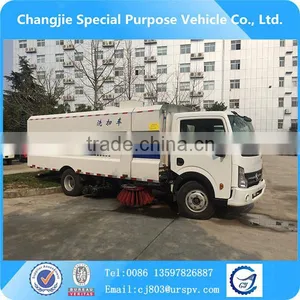 Quality 100% Guaranteed Dongfeng Captain 4x2 4cbm Road Sweeping Vehicle thumbnail-1