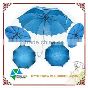 Stick Changing Color Umbrella Lace Parasol thumbnail-1