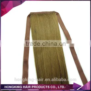 100% Human Hair Ponytail Claw Clip Ponytail Human Hair Extension thumbnail-3