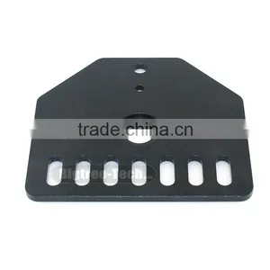 Black Color CNC&Kossel Threaded Rod Plate - NEMA 23 Stepper Motor for Openbuilds for V-Slot With 80*72*3mm 3D0271 thumbnail-2