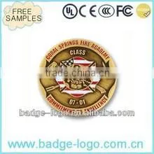 Antique Military Metal Souvenir Coins Custom thumbnail-1