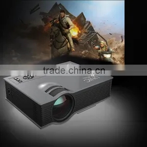 UC46 Mini LED LCD Projector Design by Portabel/ Simple for Game Use Wireless Mini LED Projector thumbnail-1
