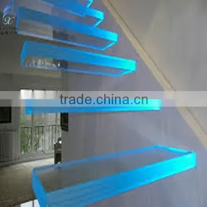 Floating Glass Stairs/Staircase Supplier thumbnail-3