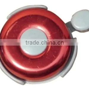 High Quality Wholesale Price Durable Red Mini Aluminum Alloy Bicycle Bells Bicycle Parts thumbnail-1