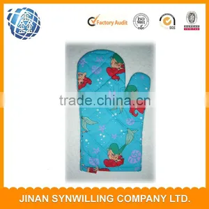 Custom Printed Cotton Cloth Funny Microwave Oven Gloves thumbnail-1