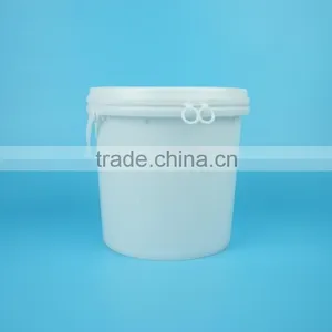 Bucket Plastic With Handle, 3 Liter Paint Bucket, Custom Print Small Pail With Lid thumbnail-3