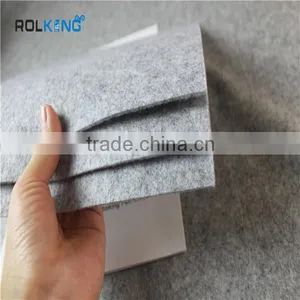 Grey Needl Punched Blend Wool Felt thumbnail-3