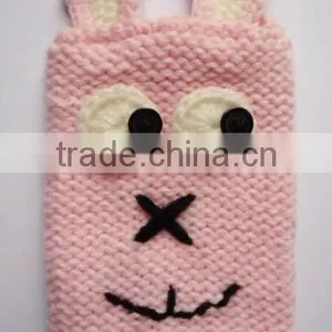 Knitted Cell Phone Case - Bunny thumbnail-1