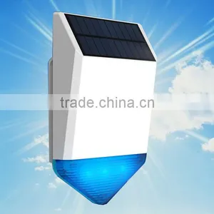 2015 NEWEST Wholesale - New Sound and Flash Solar Siren SJ1 With Cheap Price and Good Quality thumbnail-1