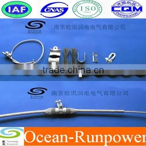 Suspension Clamp With Armour ro for OPGW Cable thumbnail-1
