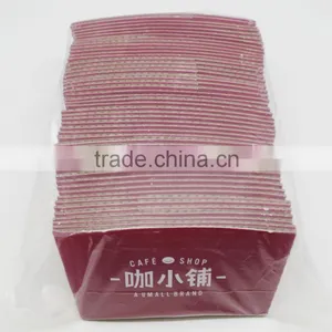 Print Custom Logo Disposable Paper Coffee Cup Sleeve thumbnail-5