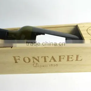 Wholesale Wooden Wine Bottle Box /Wooden Wine Gift Box/Gift Boxes for Wine Glasses thumbnail-4