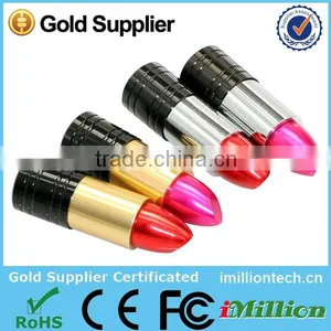 8gb Wholesale Gift Lipstick USB Flash Drive Memory Stick thumbnail-1
