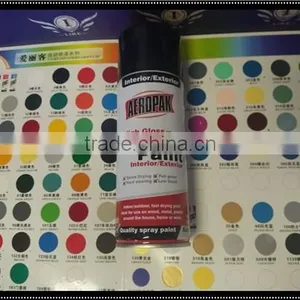 2016 Canton Fair Aeropak Spray Paint Colorful Fast Dry High Glossy Spray Paints for Car thumbnail-4