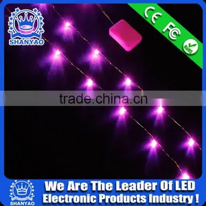 2016 Hot Selling Flexiable LED Mini Copper Wire String Lights thumbnail-3