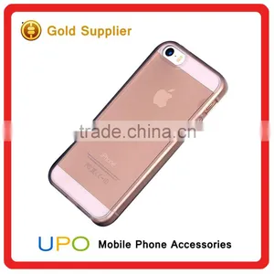 [UPO] Ultra Thin High Transparent Clear Matte TPU PC Back Cover Case for IPhone 5 thumbnail-4