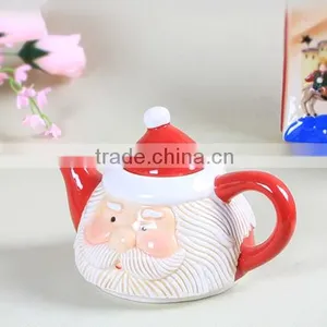 Creative Customized Christmas Santa Ceramics Tea Set and Milk Pot Set thumbnail-4