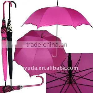 Lady Flower Straight Umbrella for Gift thumbnail-1