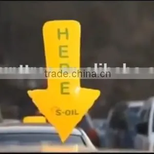 New Style S-oil Arrow Shape Helium Parking Balloon thumbnail-2
