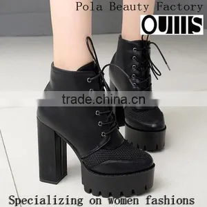 PU Women Shoes Newest Designs Higg Quality Shoes 2017 PF4420 thumbnail-1