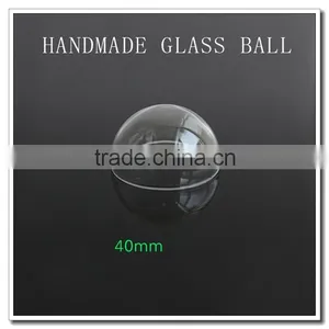 (25mm) Half Sphere Vials, Transparent 25mm Opening Semi-sphere Glass Cover, 25mm Diam Necklace Hanging Clear Glass Bubble Ball thumbnail-5