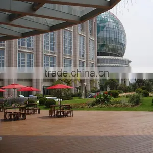 Hot Sale Recyclable Wood Plastic Composite Board for Outdoor WPC Decking thumbnail-6