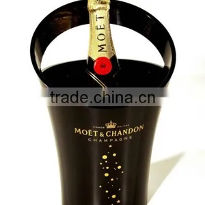 Food Grade Plastic Acrylic Champagne Ice Bucket With Handle thumbnail-4