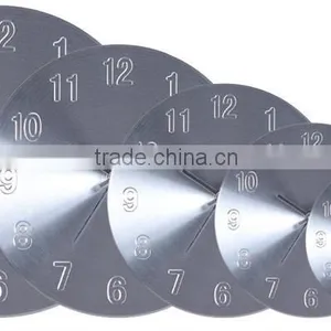 Logo Promotional Customized Aluminum Round Wall Clock China thumbnail-2