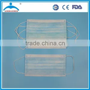 Disposable Non-Woven Hospital Surgical Respirator 1 2 3 4 Ply Face Mask thumbnail-1