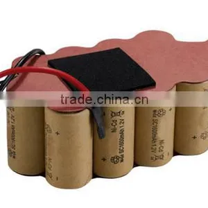 Rechargeable ni cd SC 1600mah 19.2v Battery for Vacuum Cleaner thumbnail-1